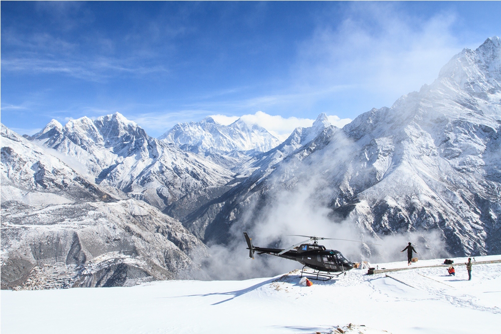Everest Base Camp helicopter tour