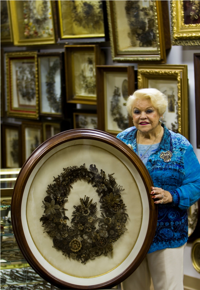 美国博物馆,由细发编织出的永恒纯真