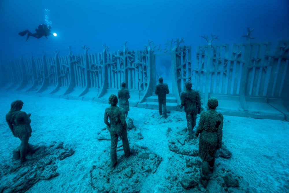 Jason deCaires Taylor CACT Lanzarote、農曆七月、可怕、恐怖、冒險