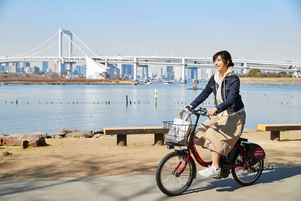 docomo bikeshare/共享自行車/東京/日本