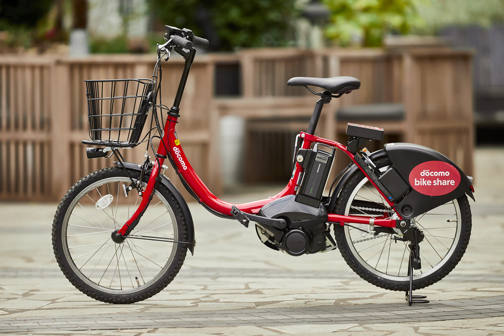 docomo bikeshare/共享自行車/東京/日本