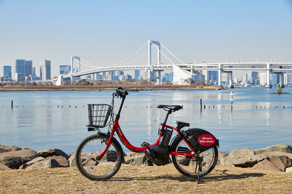 docomo bikeshare/共享自行車/東京/日本