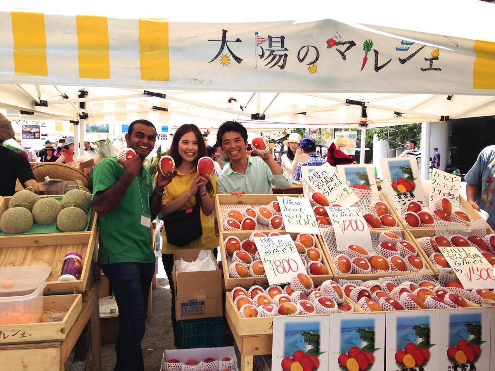 日本/東京/太陽のマルシェ/市集/農產品