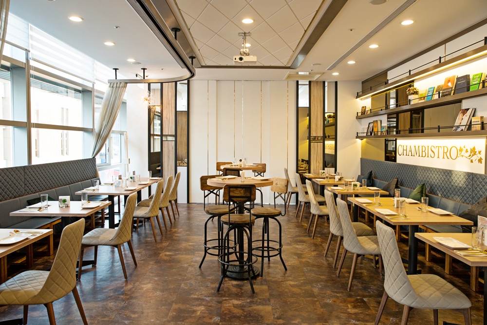 享.香檳海鮮餐酒館/ChamBistro/信義區/新光三越A9/店內裝潢