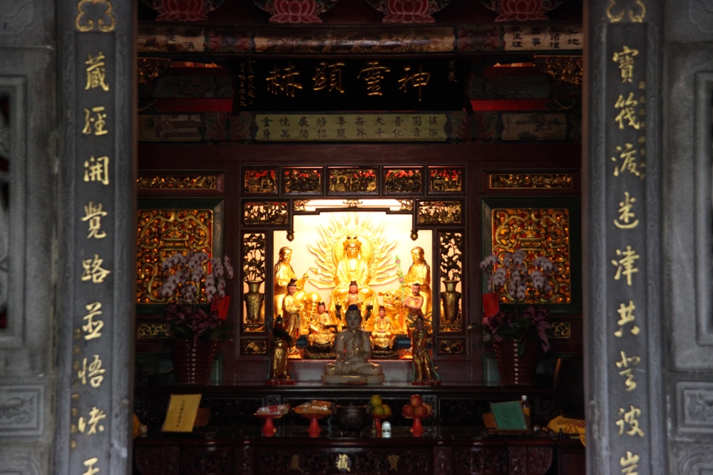 台灣/台北市/寶藏巖/藝術村/佛寺