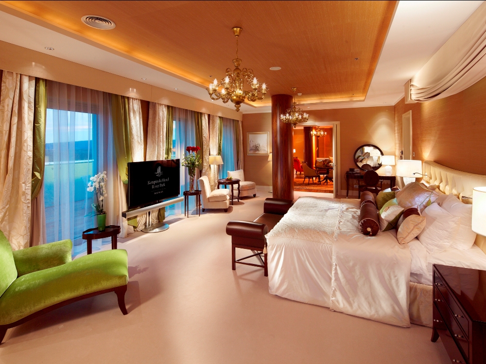 多瑙河畔/Kempinski Hotel River Park/借景入房的視覺享受