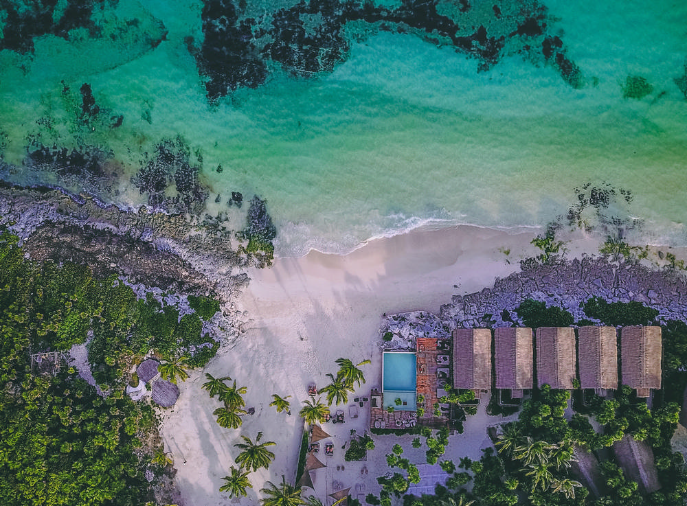 墨西哥/猶加敦半島/Tulum/Habitas Tulum/加勒比海度假