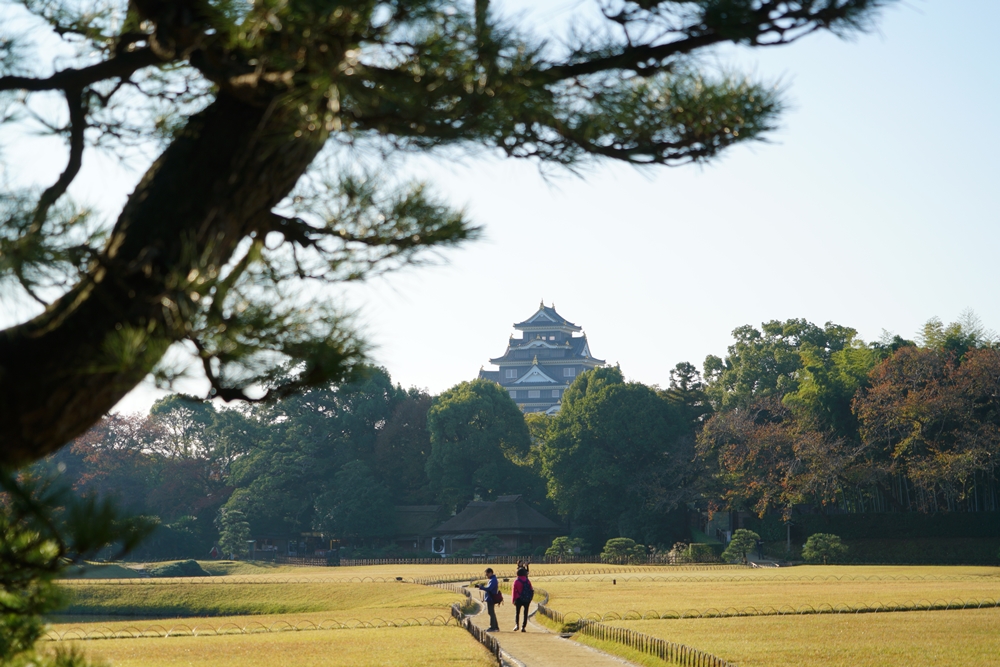 岡山後樂園/後樂園/日本庭園/日本三大名園/岡山/日本