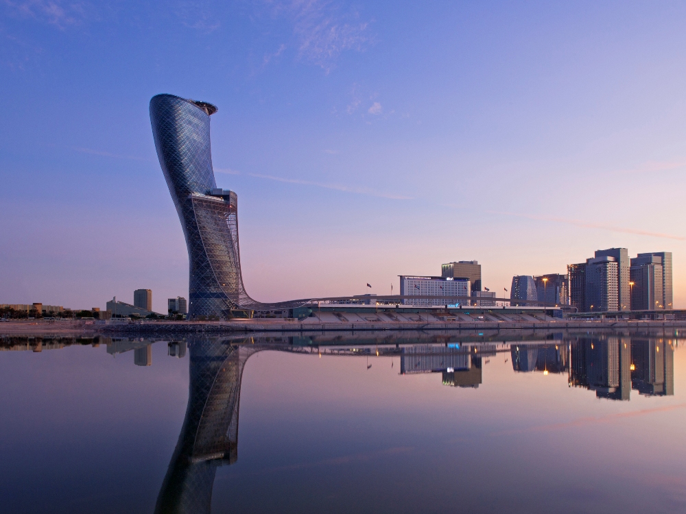遠景/Hyatt Capital Gate Abu Dhabi/阿布達比/阿拉伯聯合大公國