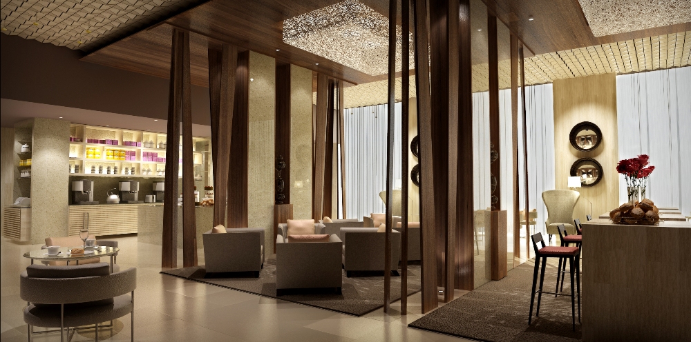 交誼廳/Hyatt Capital Gate Abu Dhabi/阿布達比/阿拉伯聯合大公國