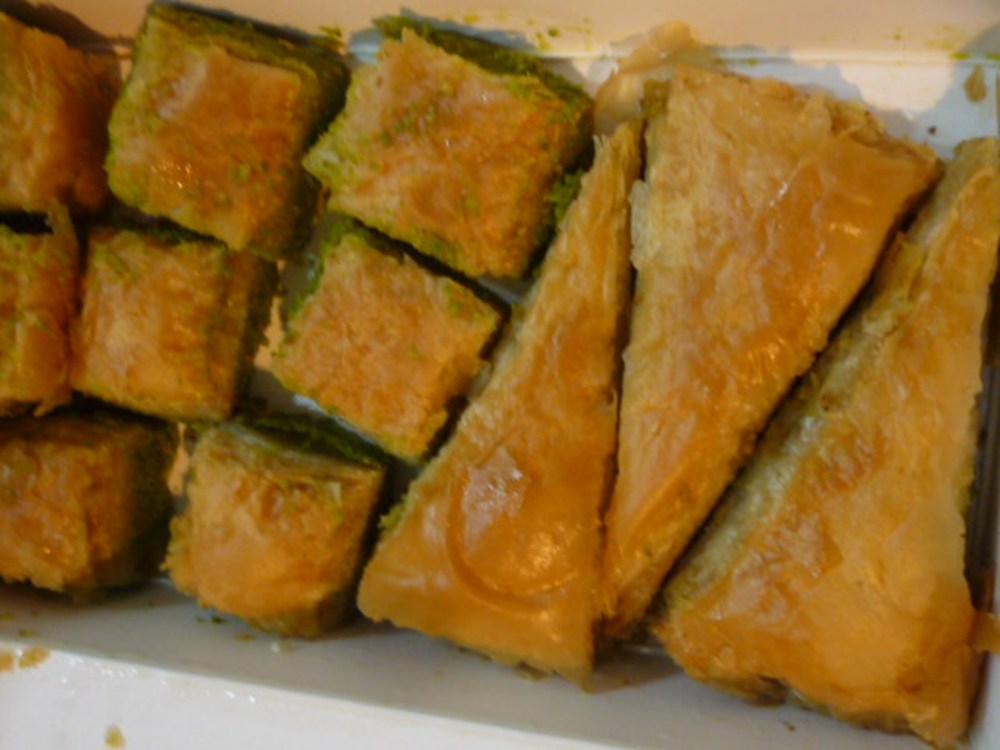 果仁酥皮蜜餅/甜點/土耳其