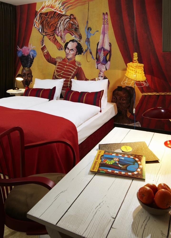 客房/馬戲團風格/25hours Hotel Wien/維也納/奧地利