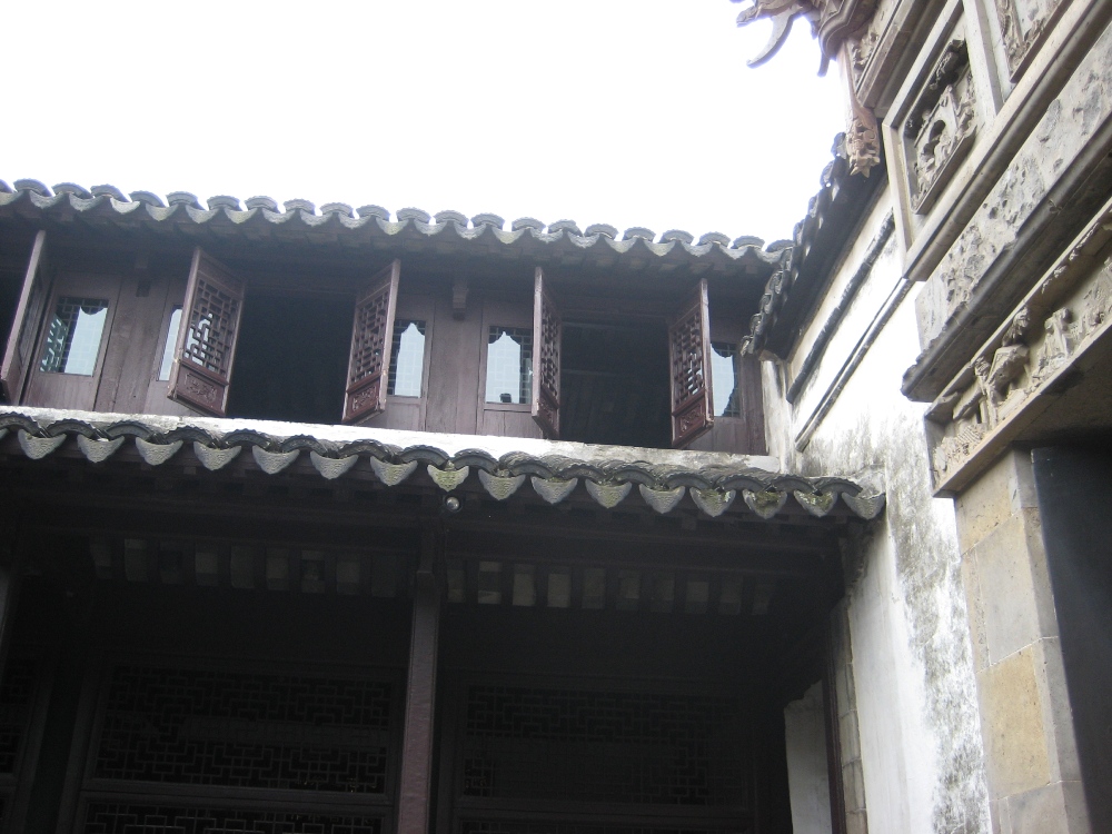 窗櫺/木造建築/周莊/中國