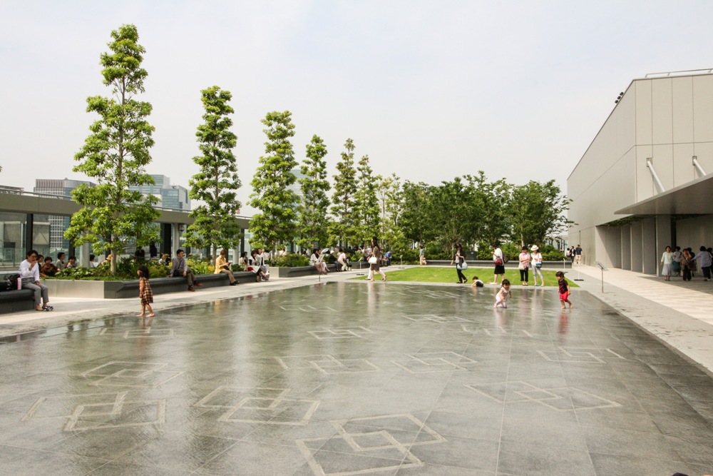 GINZA SIX GARDEN/頂樓花園/露天空間/銀座/東京/日本