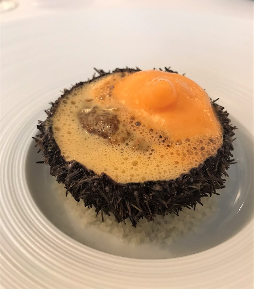 海膽,胡蘿蔔和血橙/L’Inconnu/Koji HIGAKI/法國/巴黎/法國美食/日本主廚