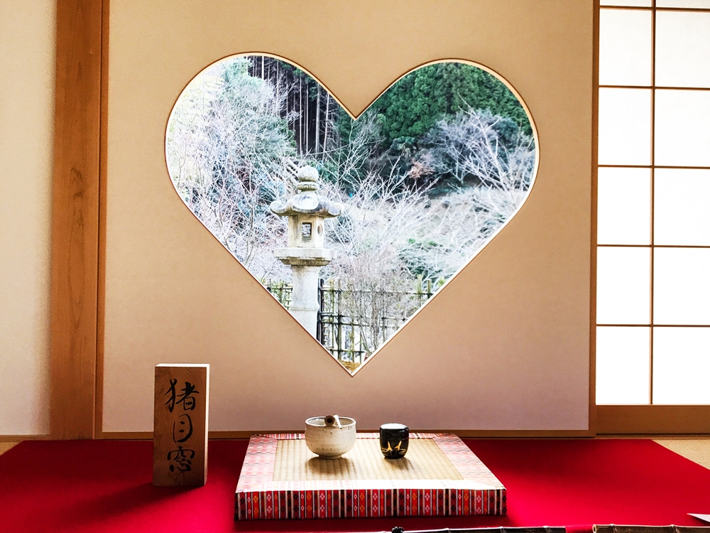 愛心窗戶/豬目窗/正壽院/京都/宇治田原/京都打卡/打卡景點