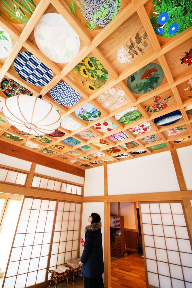 天井壁畫/愛心窗戶/豬目窗/正壽院/京都/宇治田原/京都打卡/打卡景點