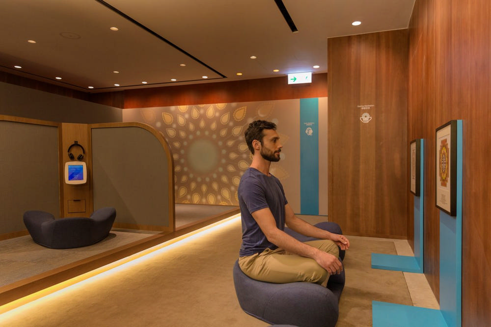 國泰航空/貴賓室/瑜伽/瑜逸閣/The Sanctuary by Pure Yoga/香港機場貴賓室