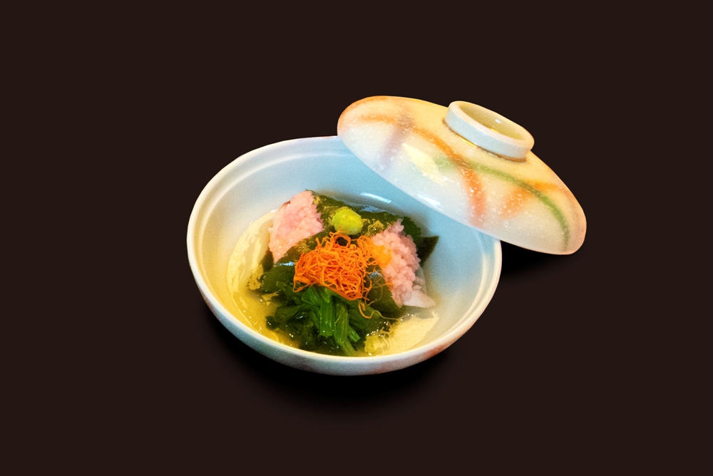 大倉久和大飯店/山里日本料理餐廳/櫻膳/鰆魚櫻花蒸/台北/台灣